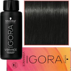 Schwarzkopf Professional Igora Vibrance – półtrwała farba do włosów bez amoniaku, 60ml 3-0 | Ciemny Brąz Naturalny