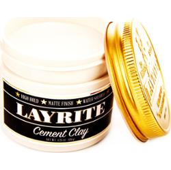 Layrite Cement Clay Matte - matowa pomada do stylizacji włosów, 120g