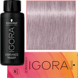Schwarzkopf Professional Igora Vibrance – półtrwała farba do włosów bez amoniaku, 60ml 10-91 | Fiolet Cendre Delikatny