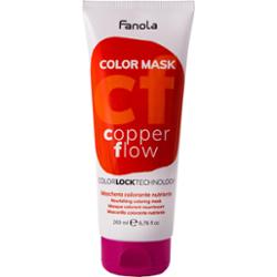 Fanola Color Mask - maska koloryzująca do włosów, różne kolory 200ml Copper Flow