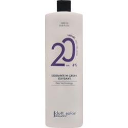 Dott.Solari Oxydant – oksydant do koloryzacji i rozjaśniania włosów, 1000 ml 6% | VOL 20 Anti-Yellow