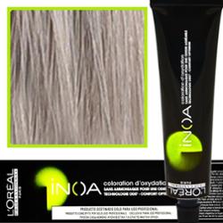 Loreal Professionnel Inoa - farba do włosów bez amoniaku z dodatkową ochroną włosa, 60ml 9.11 Bardzo Jasny Blond Popielaty Intensywny