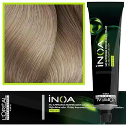 Loreal Professionnel Inoa - farba do włosów bez amoniaku z dodatkową ochroną włosa, 60ml 10.12 Bardzo Bardzo Jasny Blond Popielato Opalizujący