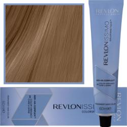 Revlon Revlonissimo Colorsmetique High Coverage - profesjonalna farba do siwych włosów, 60ml HC 7,13 | Średni Popielaty Złoty Blond