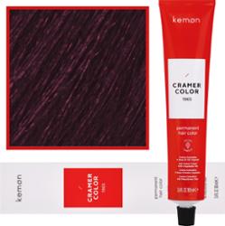 Kemon Cramer Color - kremowa farba do włosów z olejem kokosowym, 100ml 6,77 | Ciemny Głęboki Fioletowy Blond