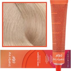 Inebrya Color - farba krem koloryzujący do włosów, 100ml 10/13 | Platynowy Popielaty Złoty Blond