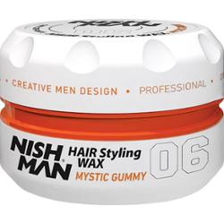 Nishman Hair Wax 06 Mystic Gummy - wosk do modelowania włosów, 150ml