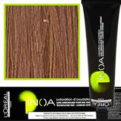 Loreal Professionnel Inoa - farba do włosów bez amoniaku z dodatkową ochroną włosa, 60ml 8.23 Jasny Blond Opalizująco - Złocisty