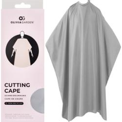 Olivia Garden Cutting Cape - ekologiczna peleryna fryzjerska, różne kolory Light Gray | Szary
