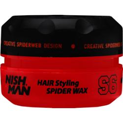 Nishman S6 Hair Styling Spider Wax Keratin - wosk do stylizacji włosów, 150ml