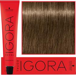 Schwarzkopf Professional Igora Royal - trwała farba do włosów o innowacyjnej formule, 60ml 7-00 | Średni Blond Naturalny Ekstra