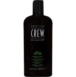 American Crew 3in1 Tea Tree - żel pod prysznic 3w1, do mycia ciała i pielęgnacji włosów, 450ml