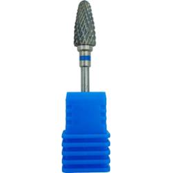 Frez Karbidowy Stożek - frez do manicure paznokci, kolor niebieski