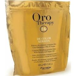 Fanola Oro Teraphy De-Color - Keratin rozjaśniacz do włosów z keratyną, 500g