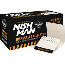 Nishman Disposable Alum Stick - zestaw patyczków na skaleczenia, 24x20mm