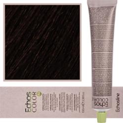 Echosline Echos Color Colouring Cream - wegańska farba do włosów, 100ml COLD 5,7 | Zimny Brązowy Jasny Kasztan