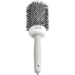 Olivia Garden Expert Blowout Shine White&Grey - ceramiczna szczotka do modelowania włosów, 55mm
