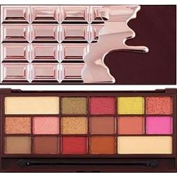 Makeup Revolution 16 Eyeshadows I Love Makeup Rose Gold, paleta trwałych cieni do powiek 22g