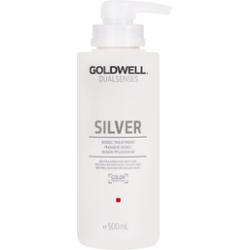 Goldwell Dualsenses Silver 60sec Treatment odżywcza maska koloryzująca do włosów siwych i platynowego blondu 500 ml