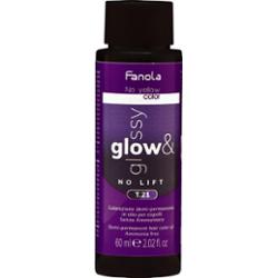 Fanola No Yellow Glow&Glossy - toner olejowy neutralizujący żółte tony, 60ml T.21