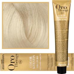 Fanola Oro Therapy - farba do włosów bez amoniaku, pełna paleta kolorów 10,0 Extra | Blond Platynowy Extra