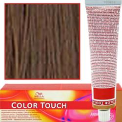 Wella Color Touch - profesjonalna farba do włosów bez amoniaku, 60 ml 6/37 Indiański Brąz