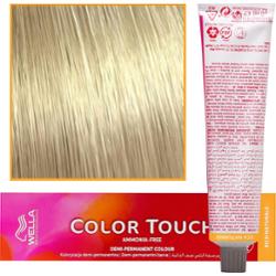 Wella Color Touch - profesjonalna farba do włosów bez amoniaku, 60 ml 10/1 Najjaśniejszy Blond Popielaty