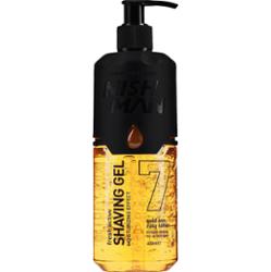 Nishman Shaving Gel 7 Gold One Easy Tattoo - żel do golenia, 400ml