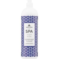 Kallos SPA Moisturizing Shower&Bath Cream - nawilżający kremowy żel pod prysznic, 1000ml