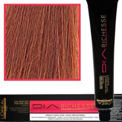 Loreal Dia Richesse - farba do włosów bez amoniaku, 50ml 6.40 Ciemny Blond Miedzany Intensywny