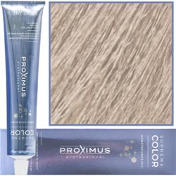 Proximus Supreme Color Nanotechnology – profesjonalna farba do włosów z kwasem hialuronowym, 100ml 10,1 | Rozjaśniający Popielaty Blond