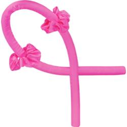 Deni Carte - wałek do kręcenia loków w formie opaski, różne kolory Ciemny Róż