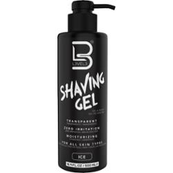 L3VEL3 Shaving Gel Ice - przezroczysty żel do golenia o świeżym zapachu, 500ml