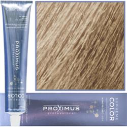 Proximus Supreme Color Nanotechnology – profesjonalna farba do włosów z kwasem hialuronowym, 100ml 10,13 | Rozjaśniający Popielato Złoty Blond