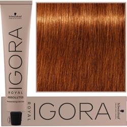 Schwarzkopf Professional Igora Royal Absolutes - trwała farba do włosów z kolagenem, 60ml 7-70 | Średni Blond Miedziano Naturalny