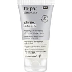 tołpa. physio. mikrobiom łagodny żel micelarny do mycia twarzy i oczu, 75 ml