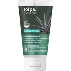 Tołpa Green Men Oczyszczający żel z peelingiem do mycia twarzy 150 ml