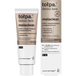 tołpa. melaclear. krem rozjaśniający przebarwienia na noc, 40 ml