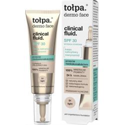 tołpa. clinical fluid. podkład przeciw niedoskonałościom 01 LIGHT, 25 ml