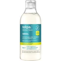 Tołpa Dermo Face Sebio woda micelarna 3w1 do skóry z niedoskonałościami 400 ml