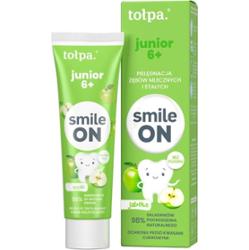 tołpa. junior 6+ wegańska pasta do zębów dla dzieci, 75 ml