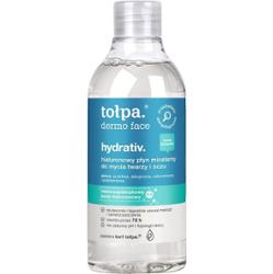 tołpa. hydrativ. hialuronowy płyn micelarny do mycia twarzy i oczu, 400 ml