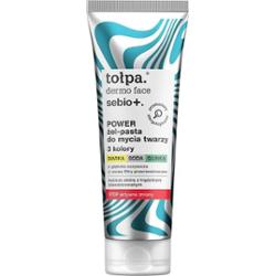 tołpa. sebio+. power żel-pasta do mycia twarzy 3 kolory, 100 ml​