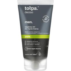 Tołpa Dermo Men pure węglowy żel do mycia twarzy 150 ml