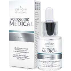 Żel do pielęgnacji skóry i paznokci z grzybicą - Farmona Podologic Medical - 15 ml