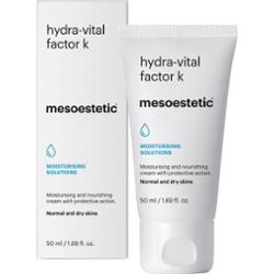 Krem odżywczo - nawilżający do twarzy - Mesoestetic Hydra Vital Factor K - 50 ml