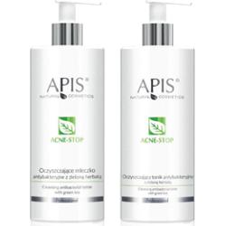 Zestaw kosmetyków do demakijażu Apis Acne-Stop skóra trądzikowa