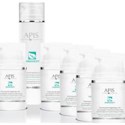 Apis Dermasoft Intensywnie łagodzący żel po zabiegach medycyny estetycznej i kosmetologicznych 1x200ml + 5x50ml
