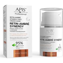 Kremo-maska na noc z retinolem i kwasem bursztynowym - Apis Retin-Ambre Synergy - 50 ml
