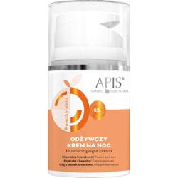 Odżywczy krem na noc - Apis Peachy Skin - 50 ml